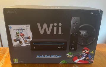 Nintendo - Wii - Mario Kart Wii Pack - Videogameconsole +