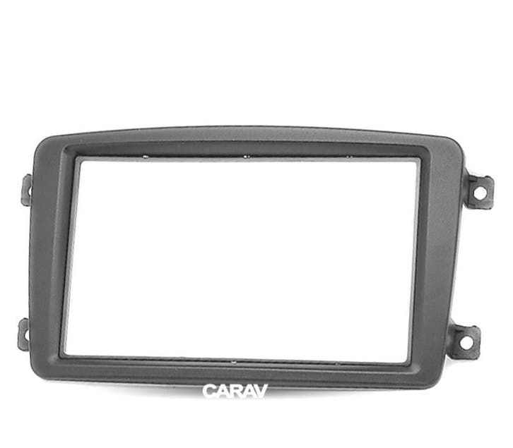 Facade Autoradio 2 Din Noir Pour Mercedes Classe C Clk-Class, Auto diversen, Autoradio's, Verzenden