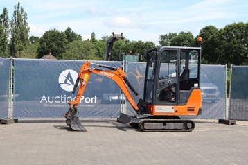 Veiling: Minigraver Hitachi ZX19-6 CR Diesel 11.5kW 2022, Ophalen