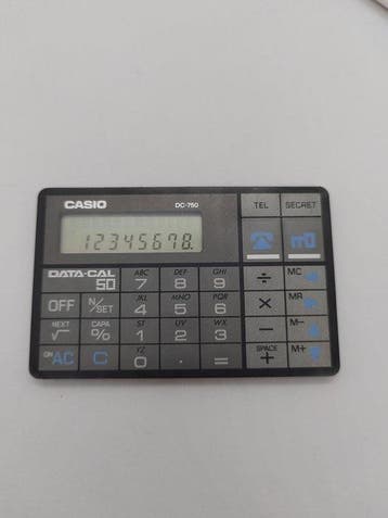 Casio Data Cal DC-750 - Computer, Nieuw
