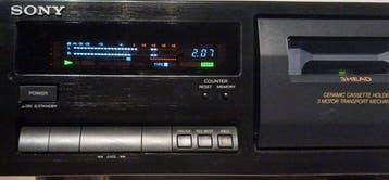 Sony - TC-K661S / 3-Head Single Stereo Audiocassette deck, Nieuw