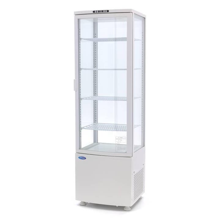 Vitrine réfrigérée - 235 L - 52 cm - blanc, Zakelijke goederen, Horeca | Keukenapparatuur, Verzenden