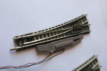 Fleischmann N - Treinset (4) - 4 Profigleis-wissels met, Hobby en Vrije tijd, Nieuw