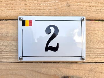 Huisnummer "Baarle Hertog", Verzenden, Nieuw
