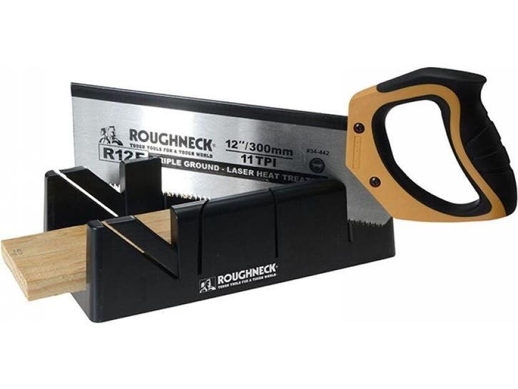 2dekans | Roughneck verstekbak 300 mm met verstekzaag, Doe-het-zelf en Bouw, Gereedschap | Handgereedschap, Ophalen of Verzenden