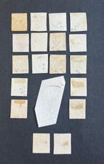 Nederland 1852 - Koning Willem III, selectie eerste emissie, Timbres & Monnaies, Timbres | Pays-Bas