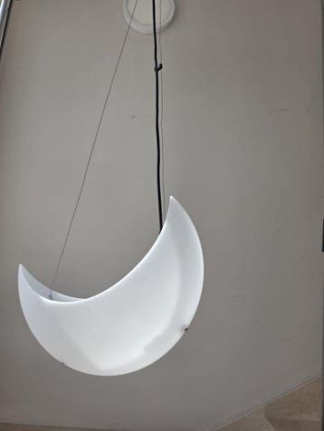 Mazzega 1946 - Michele De Lucchi - Lampe à suspendre - Lune