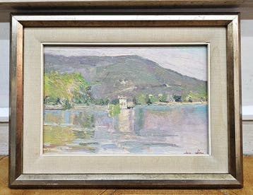 Impressionist School (XX) - Reflections on the Water