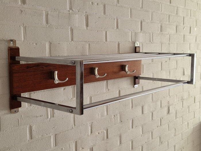 Porte-manteau - bois, métal, Antiquités & Art, Art | Objets design