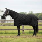 vidaXL Paardendeken Donkergroen en zwart 165 cm Polyester, Dieren en Toebehoren, Paarden en Pony's | Overige Paardenspullen, Verzenden