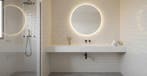 Wandtegel Equipe Trendy Handvorm Blanco Wit Mat 6,5x13, Nieuw, Minder dan 20 cm, 10 m² of meer, Wandtegels