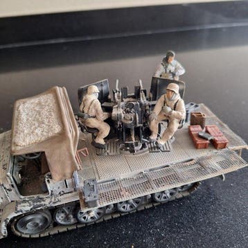 Tamiya 1:35 - Model militair voertuig - Sd.Kfz.7 +