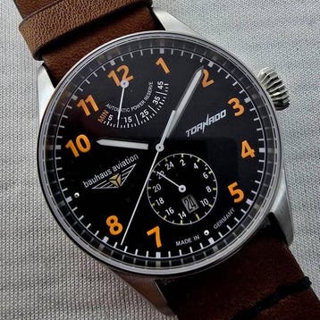 Bauhaus Aviation - Tornado Power Reserve - 2790-5 - Homme -, Nieuw