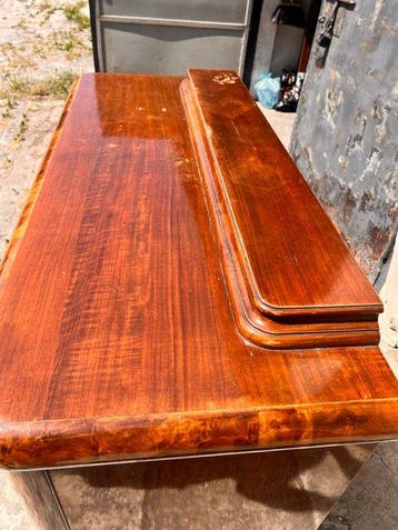 Commode - Bois - Commode Art déco en noyer