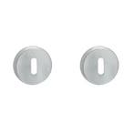 Set van twee sleutelplaatjes WCX rvs mat, Nieuw, Overige materialen