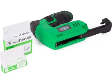 Veiling - Hofftech Accu Tacker - 2 in 1 - inclusief 4V Accu, Nieuw