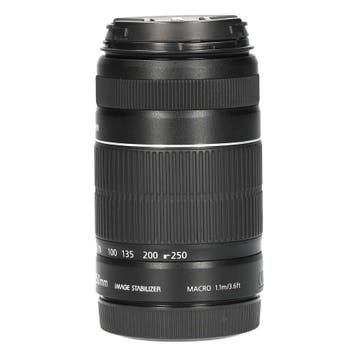 Canon EF-S 55-250mm f/4-5.6 IS II met garantie, Ophalen of Verzenden, Gebruikt