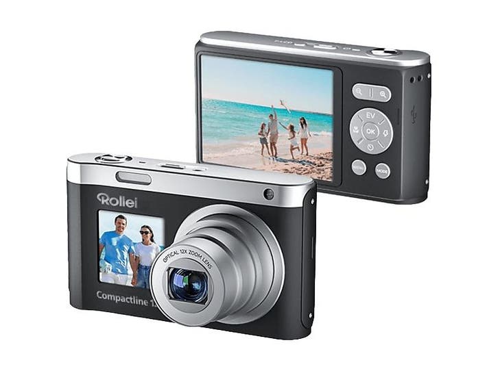 Rollei -  Compactcamera Compactcamera  - Zwart, Audio, Tv en Foto, Fotocamera's Digitaal, Nieuw, Overige Merken, Verzenden