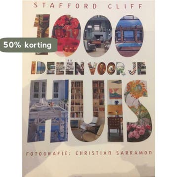 1000 Ideeën Voor Je Huis 9781844007202 Stafford Cliff, Verzenden, Zo goed als nieuw, Stafford Cliff