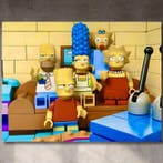 Lego Merchandise - Simpsons versione LEGO | Tela XXL |, Nieuw