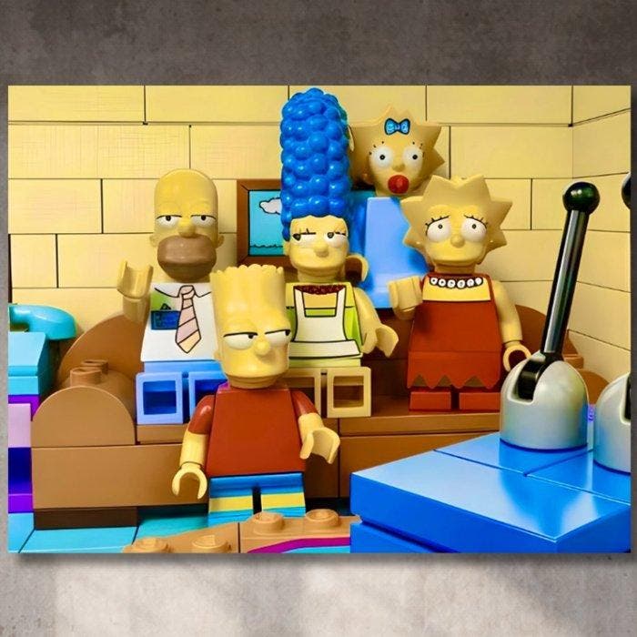 Lego Merchandise - Simpsons versione LEGO | Tela XXL |, Enfants & Bébés, Jouets | Duplo & Lego