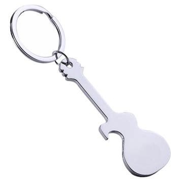 Fako Bijoux - Sleutelhanger Flesopener - Gitaar -, Verzenden, Nieuw