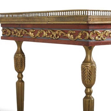 Salontafel - Vinhático, Marmer - Stijl Lodewijk XVI