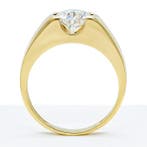 Zonder minimumprijs - Ring - 14 karaat Geel goud - 2.21ct., Nieuw