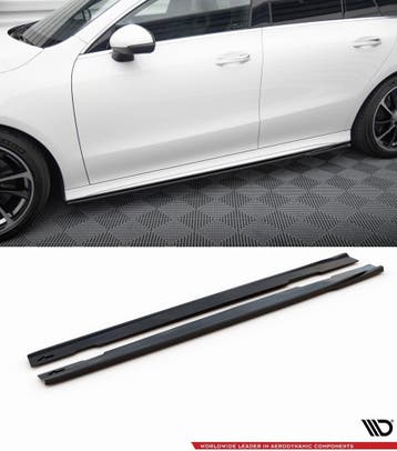 Side Skirts Diffuser voor Mercedes CLA35  AMG /W118 AMG Line, Ophalen of Verzenden