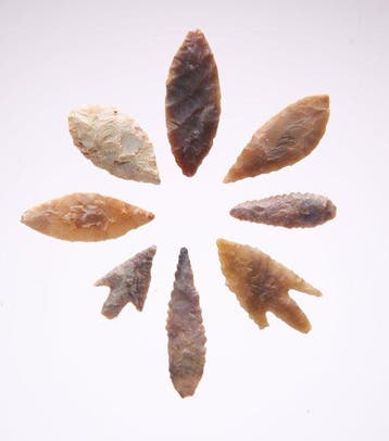 Neolithic tenere flint Pijlpunt (Zonder minimumprijs)
