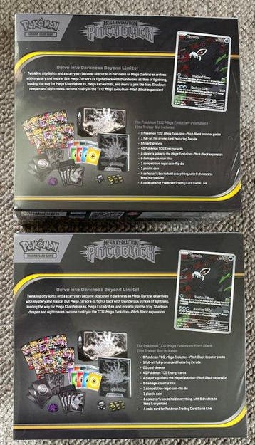 Pokémon - 2 Boîte de dresseur élite - Mega Evolution: Pitch, Nieuw