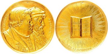 Duitsland. Goldmedaille zu 15 Dukaten 1817 von