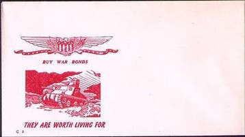 Amerikaanse envelop WWII (lijst optie), Verzenden