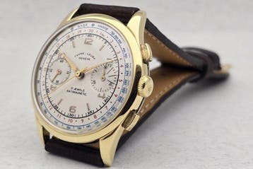 Chronographe Suisse - Favre Leuba - Cal. Valjoux 92 -, Nieuw