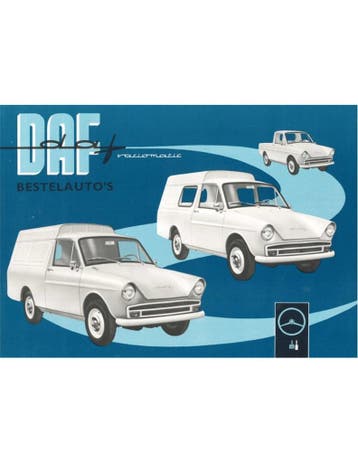 1964 DAF VARIOMATIC BROCHURE NEDERLANDS, Ophalen of Verzenden, Nieuw