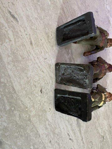 Durso - Figuur - soldat durso x 3 MP très rare no elastolin, Nieuw