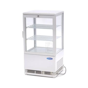Vitrine réfrigérée - 58 L - 43 cm - blanc - Rénové, Articles professionnels, Verzenden, Autres types