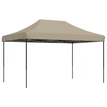 Pop-up Partytent 440cm taupe: tweede kansje, OP = OP!, Partytent, Minder dan 4 meter, Zo goed als nieuw, Opvouwbaar