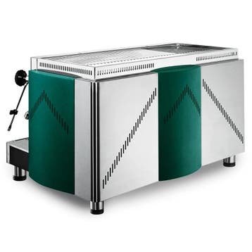Espressomachine | DIADEMA | RVS | Automatisch | 2 Groepen |, Verzenden
