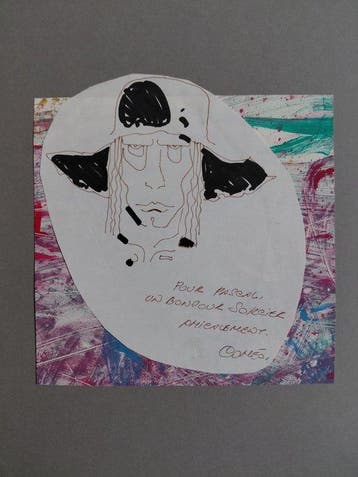 Silence + dessin original dédicacé - B - 1 Album - Eerste