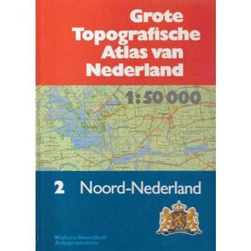 Grote Topografische Atlas van Nederland 2 Noord - Nederland, Verzenden