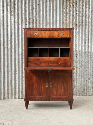 Secrétaire à abattant - Buro, bureau, klepburo, klepbureau,