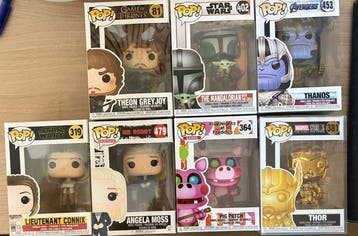 Funko - Funko Pop - Lot van 7 Funko Pop! figuren - 2020+