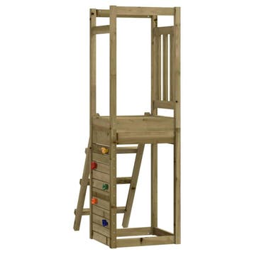 vidaXL Speelhuis 53x46,5x169 cm geïmpregneerd grenenhout, Verzenden