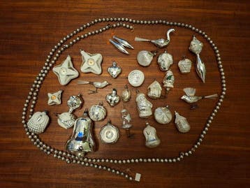 Kerstballen (30) - Glas - Antieke en vintage kerst