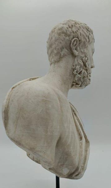 Sculpture, Busto di Publio Elvio Pertinace - 42 cm - poudre