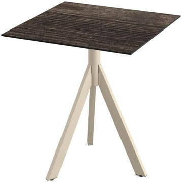 Inklapbare Tafel | INFINITY | HPL/RVS | Houtlook Blad |, Verzenden