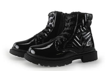 S.oliver Veterboots Meisjes in maat 34 Zwart, Verzenden, Jongen of Meisje, Schoenen, Zo goed als nieuw