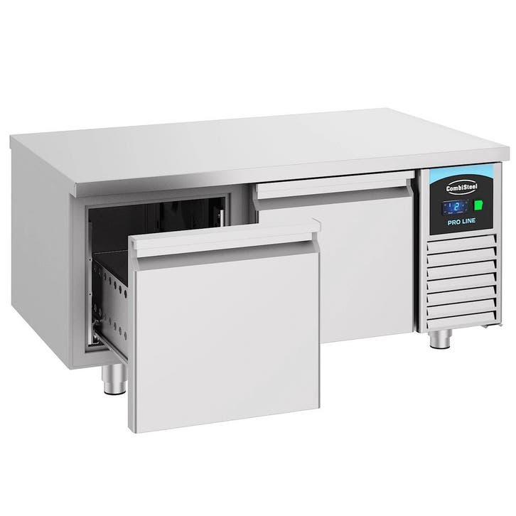 Koelwerkbank | PRO LINE | Laag Model | 180L | 2 Laden (1/1, Zakelijke goederen, Horeca | Keukenapparatuur, Nieuw in verpakking