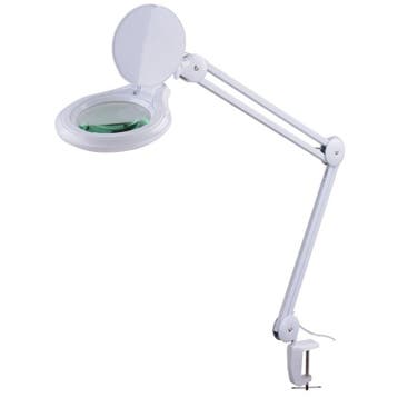 Loeplamp 125mm lens- 5 dioptrie- 60LED- Dimbaar, Verzenden, Nieuw, Loeplamp